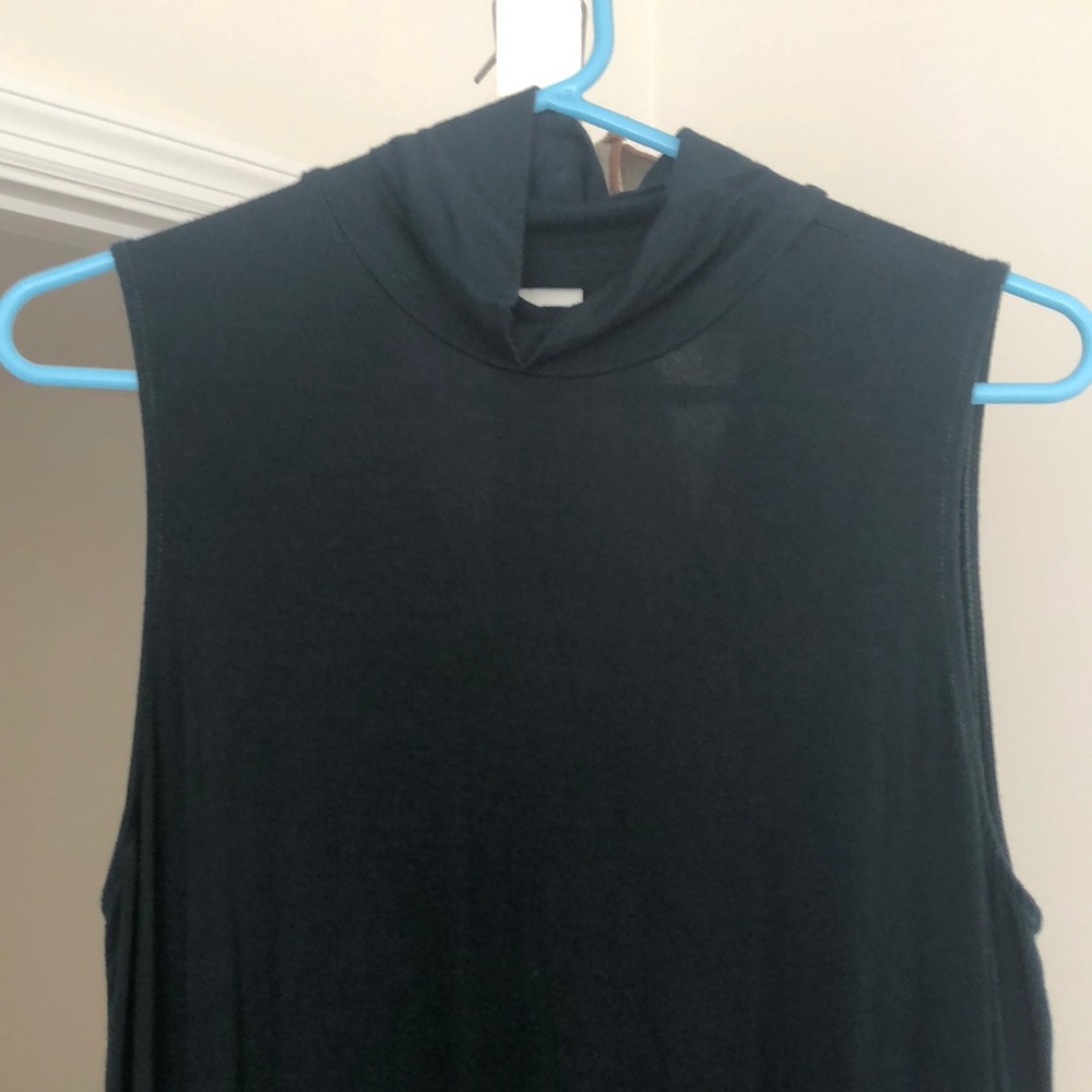 Splendid Sea Green Dress with Cutout
